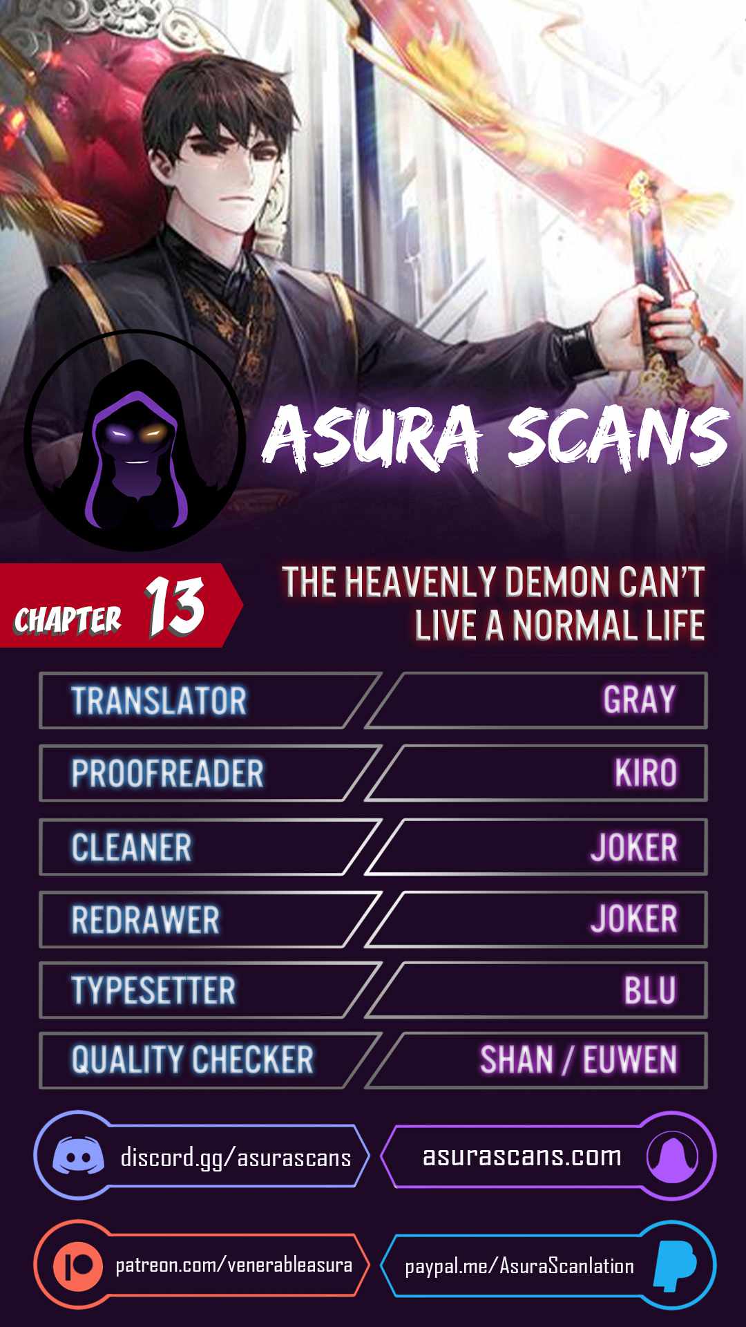 The Heavenly Demon Can't Live a Normal Life Chapter 13 1